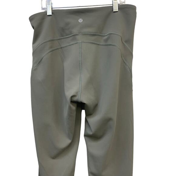 Lululemon Bootcamp Ready Tight 25" Green Sage SZ 10 - Picture 7 of 8
